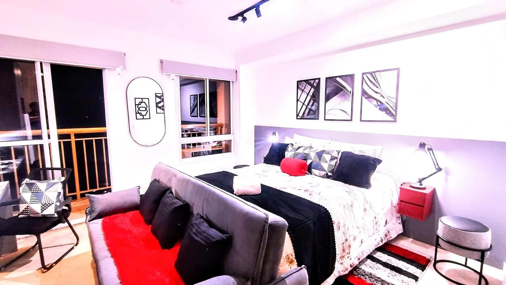 ساو باولو Smart Urban Deluxe Studio Varanda - The Mob One Pinheiros - Black Edition - By Luxxor