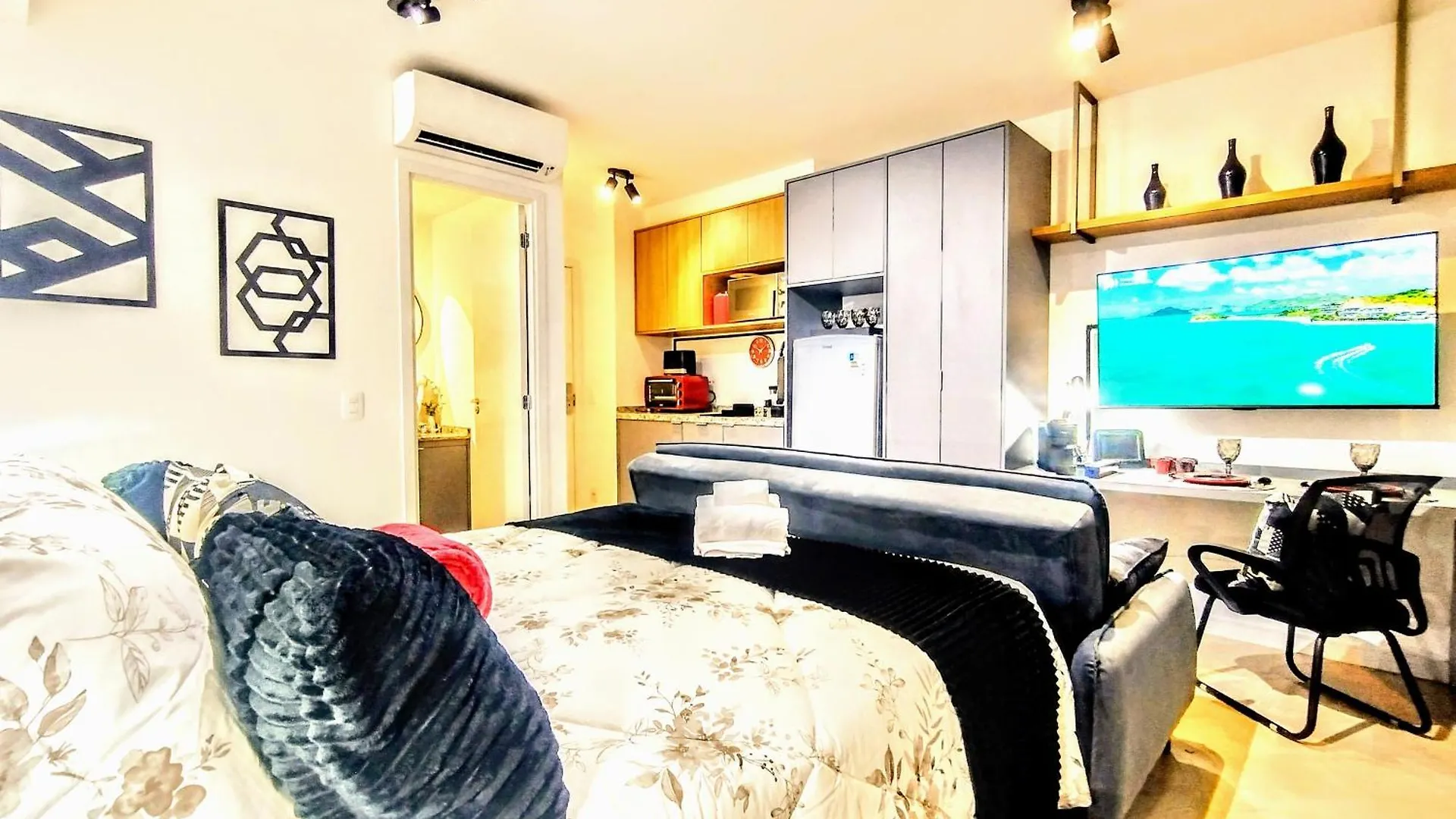 ساو باولو Smart Urban Deluxe Studio Varanda - The Mob One Pinheiros - Black Edition - By Luxxor ساو باولو